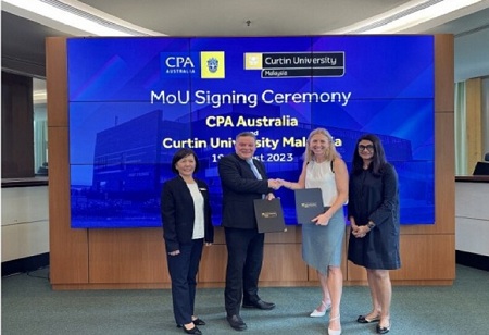 Curtin University Malaysia and CPA  Australia ink educational partnership