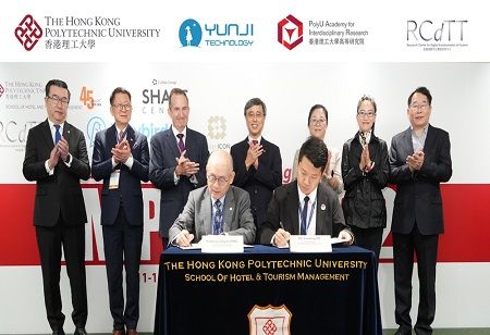 PolyU & Yunji Technology launch AI-Powered Lab for Smart Hospitality