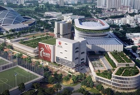 Singapore Sports School Relocates to Kallang; New 18,000-Seat Arena Unveiled