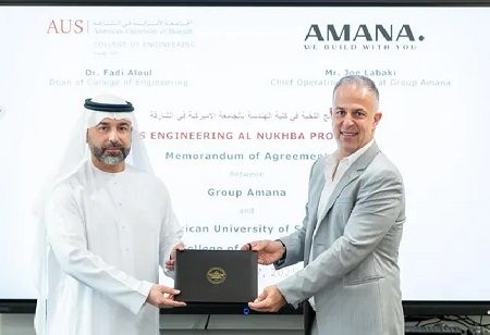 Group AMANA Joins AUS Al Nukhba Program to Enhance Engineering Education